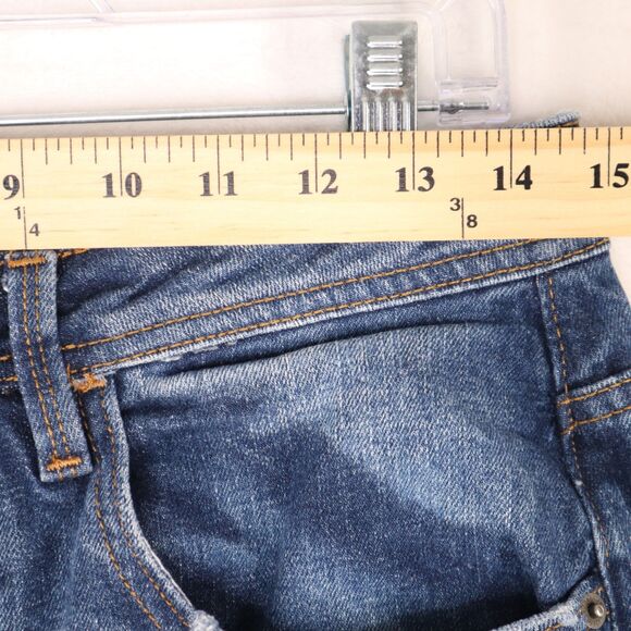 The Stronghold Redline Selvedge Men's Jeans Relaxed Tapered Button Fly 29x28.5 - Picture 11 of 13